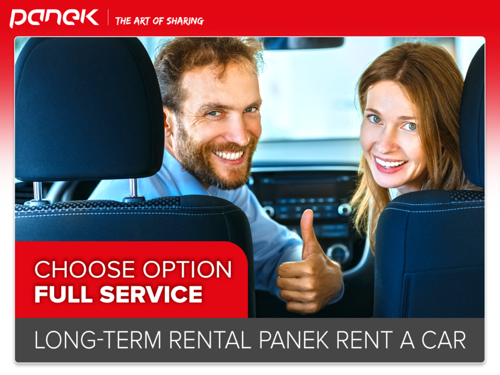 Long-term rental PANEK Rent a Car - Full service option - iPanek